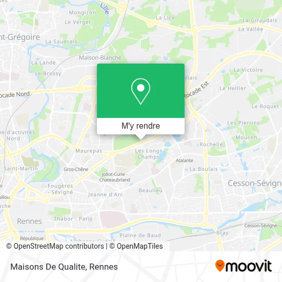 Maisons De Qualite plan