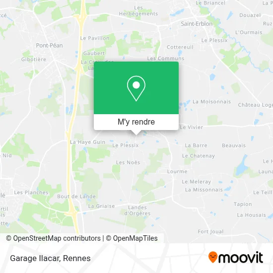 Garage Ilacar plan