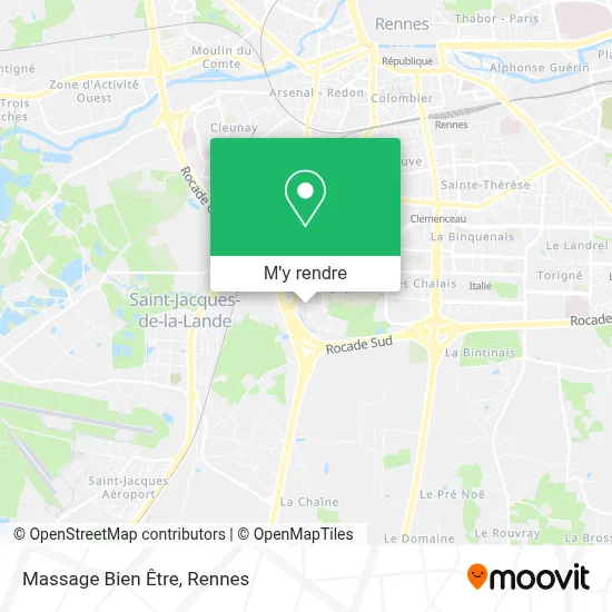 Massage Bien Être plan
