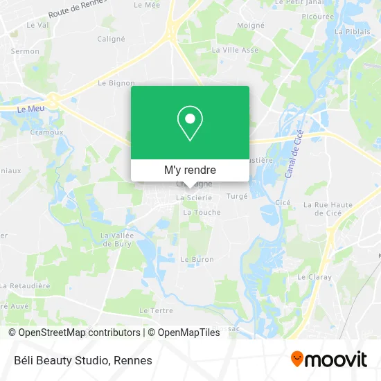 Béli Beauty Studio plan