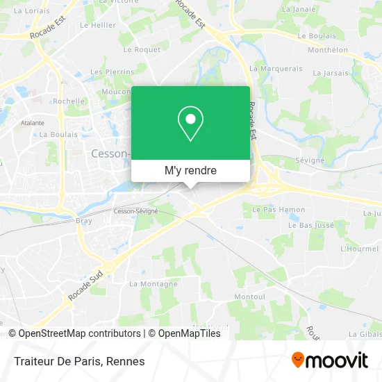 Traiteur De Paris plan