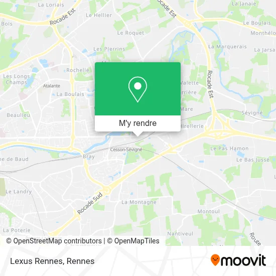 Lexus Rennes plan