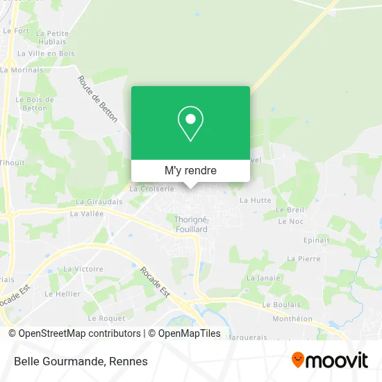 Belle Gourmande plan