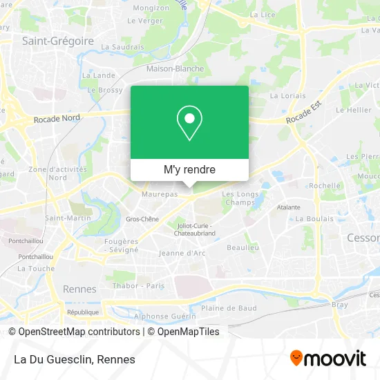 La Du Guesclin plan
