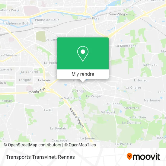 Transports Transvinet plan