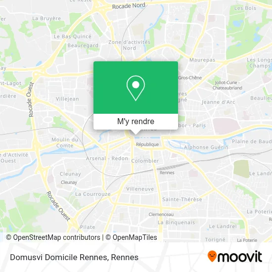 Domusvi Domicile Rennes plan