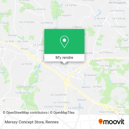 Merssy Concept Store plan