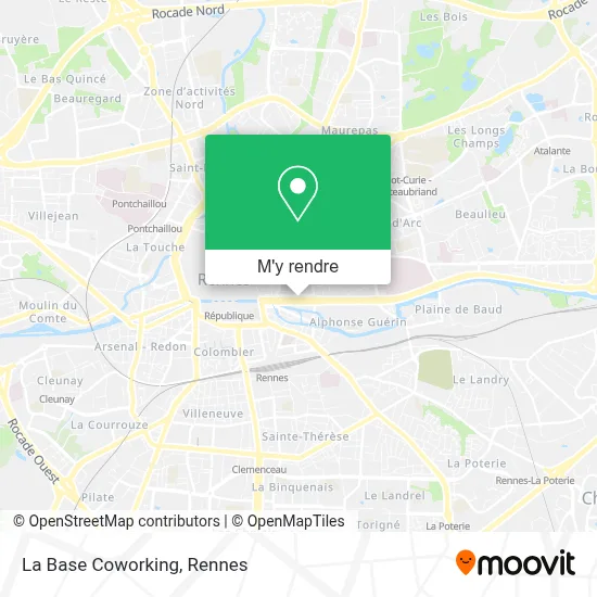 La Base Coworking plan