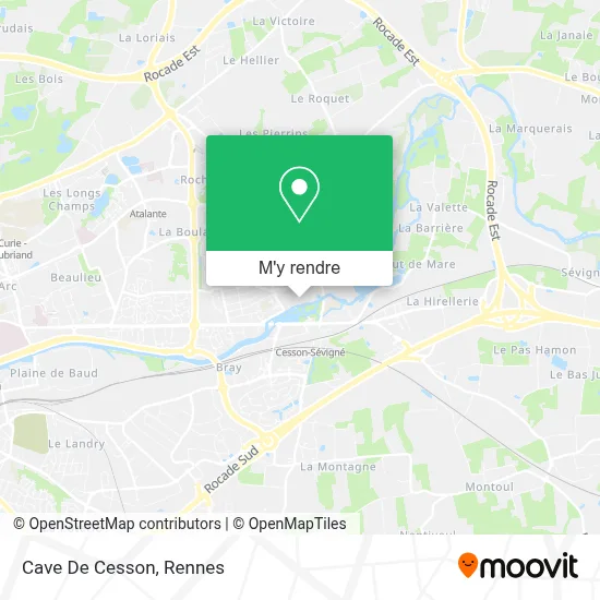 Cave De Cesson plan