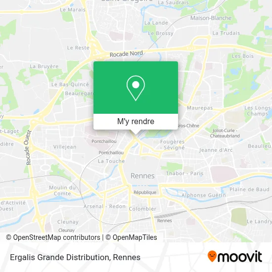 Ergalis Grande Distribution plan