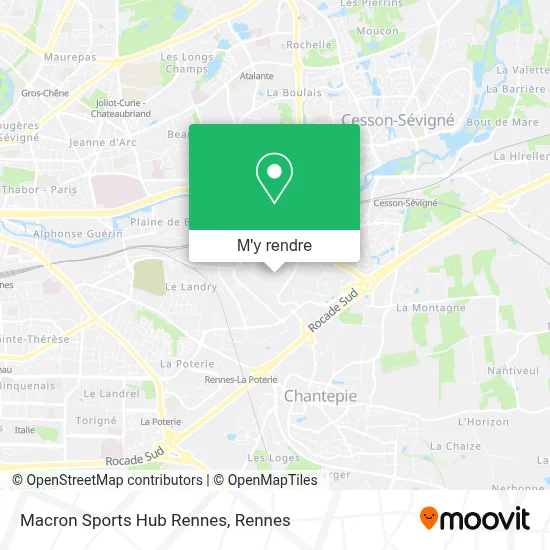 Macron Sports Hub Rennes plan