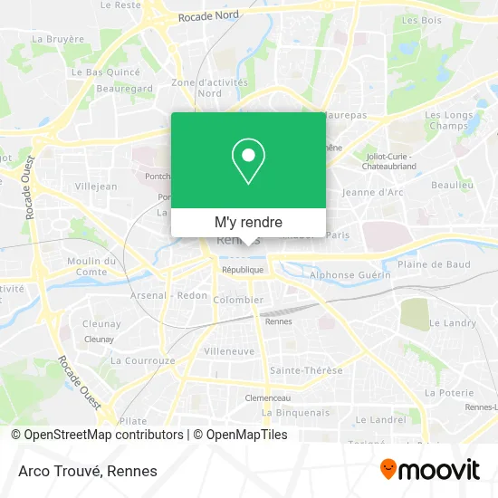Arco Trouvé plan