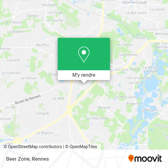 Beer Zone plan