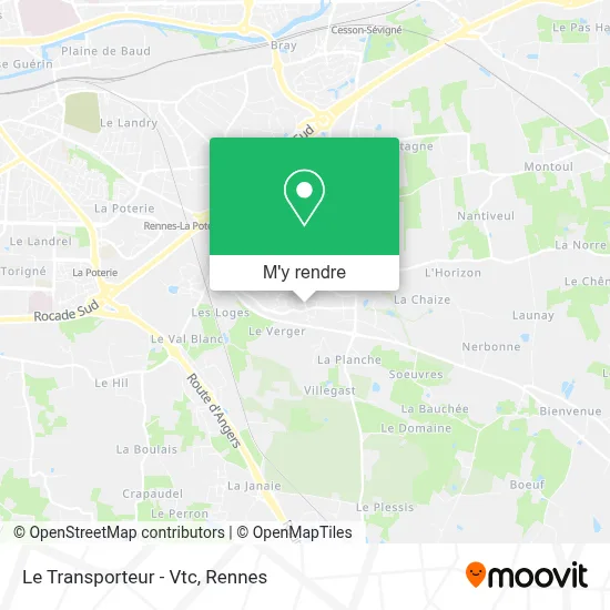 Le Transporteur - Vtc plan