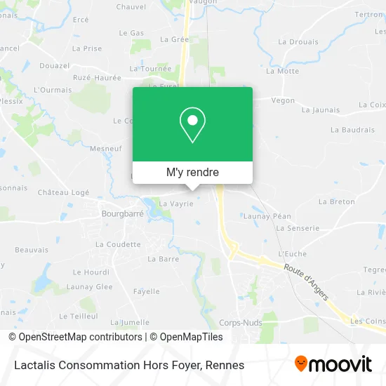 Lactalis Consommation Hors Foyer plan
