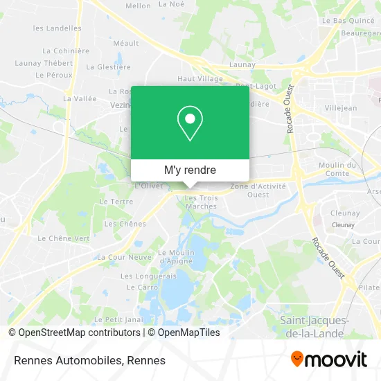 Rennes Automobiles plan