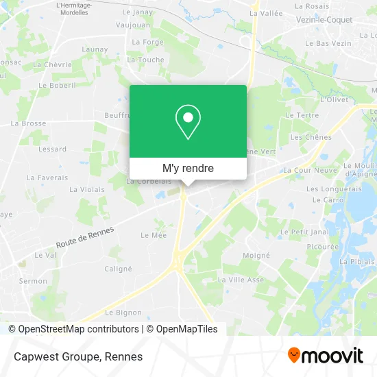 Capwest Groupe plan