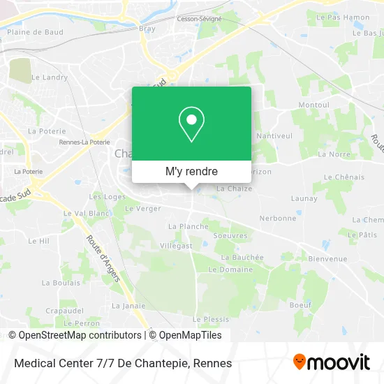Medical Center 7 / 7 De Chantepie plan