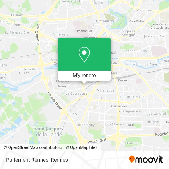 Parlement Rennes plan