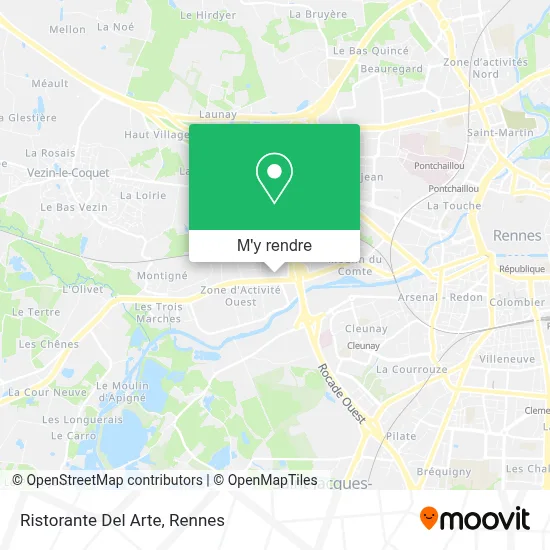 Ristorante Del Arte plan