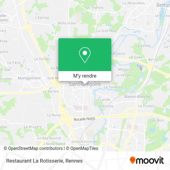 Restaurant La Rotisserie plan
