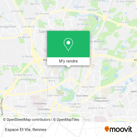 Espace Et Vie plan