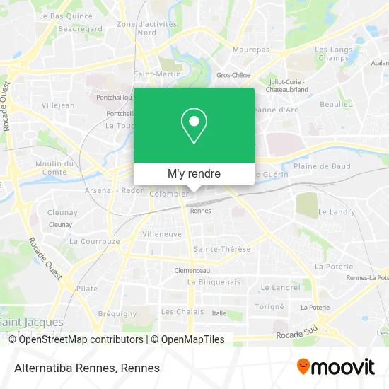 Alternatiba Rennes plan