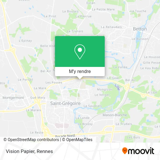 Vision Papier plan