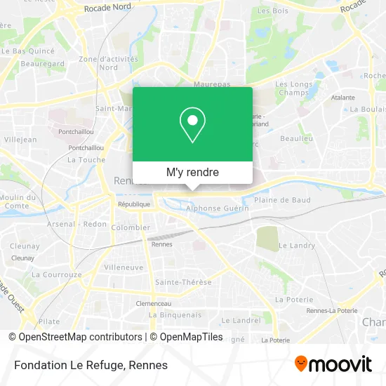 Fondation Le Refuge plan
