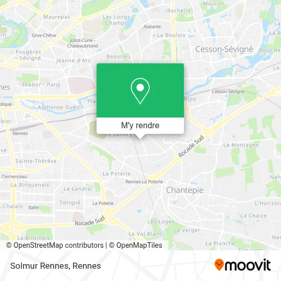Solmur Rennes plan
