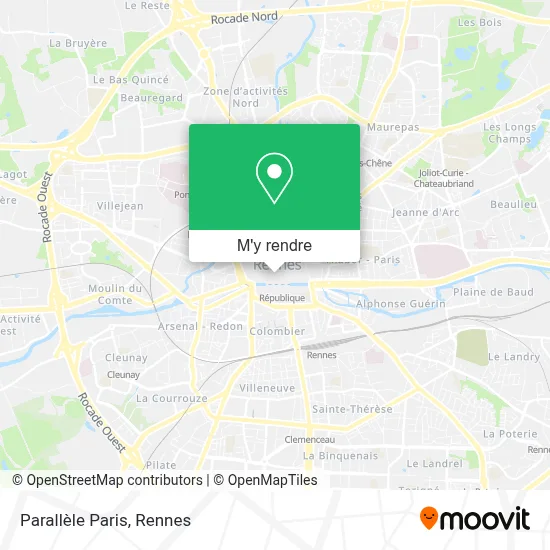 Parallèle  Paris plan