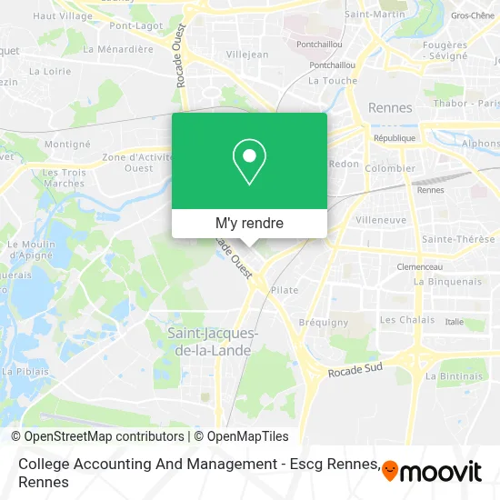 College Accounting And Management - Escg Rennes plan
