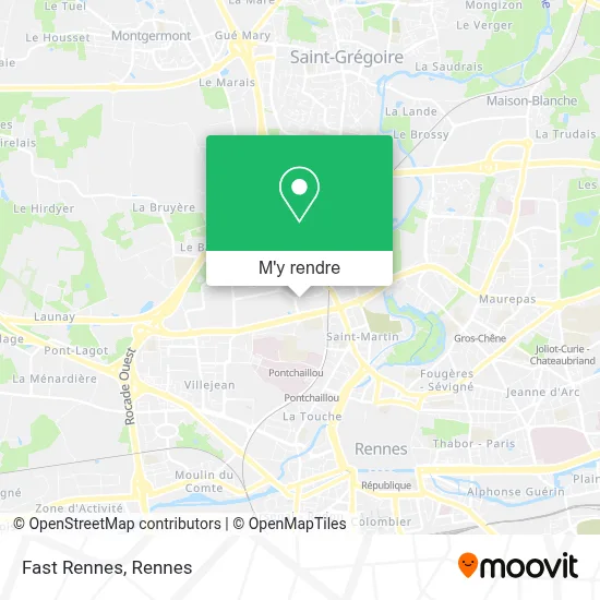 Fast Rennes plan