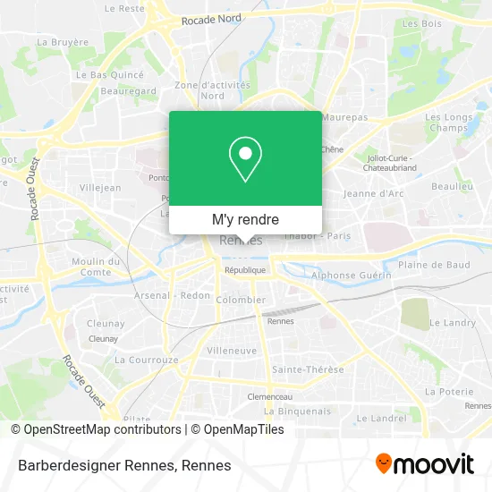 Barberdesigner Rennes plan