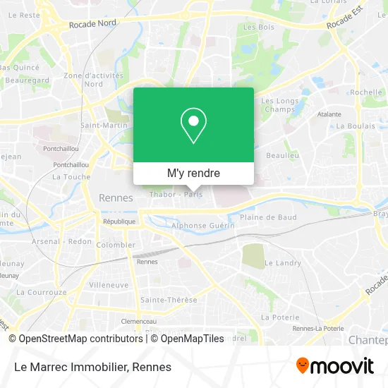 Le Marrec Immobilier plan