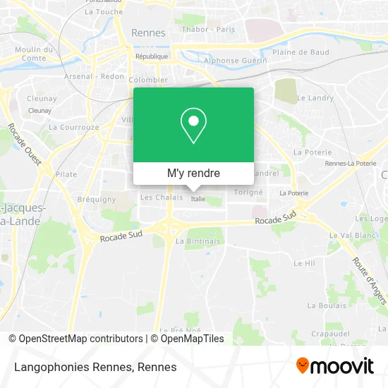 Langophonies Rennes plan