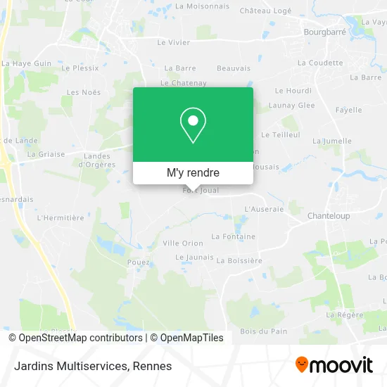 Jardins Multiservices plan
