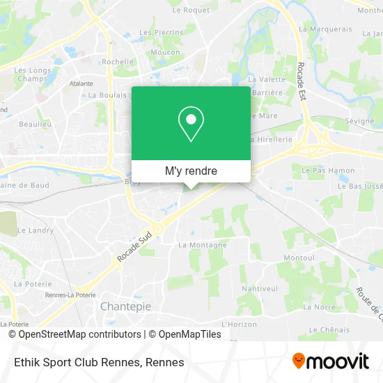Ethik Sport Club Rennes plan