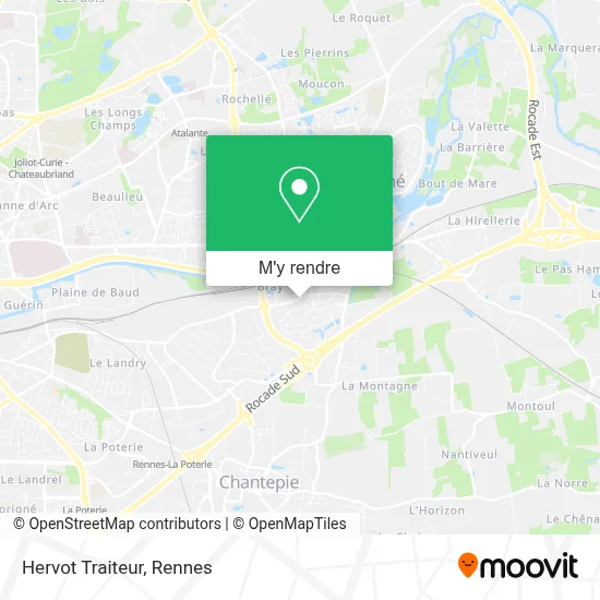 Hervot Traiteur plan