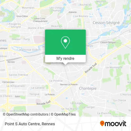 Point S Auto Centre plan