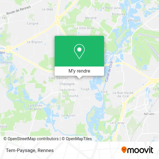 Tem-Paysage plan