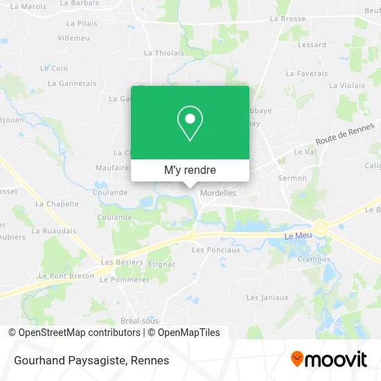 Gourhand Paysagiste plan