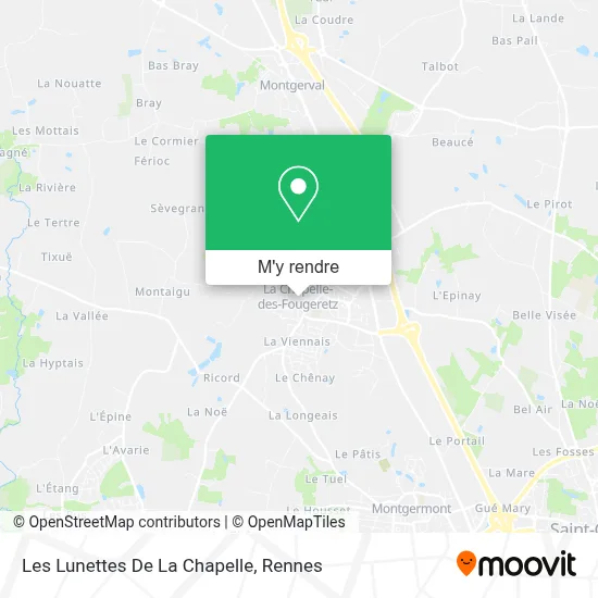 Les Lunettes De La Chapelle plan
