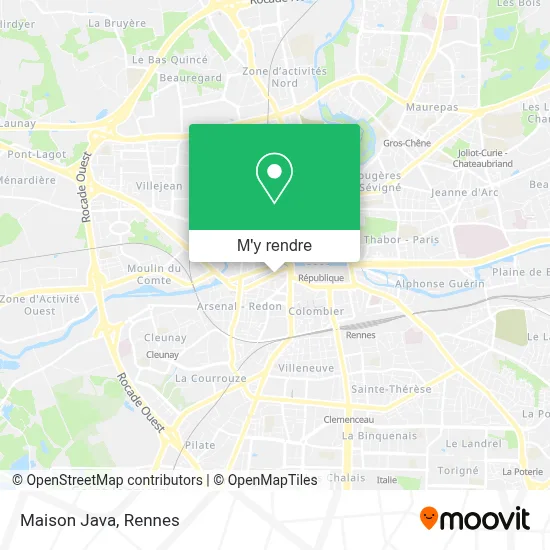 Maison Java plan