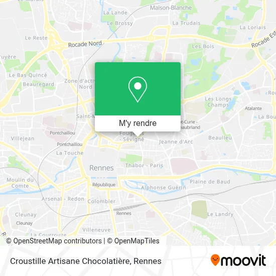 Croustille Artisane Chocolatière plan