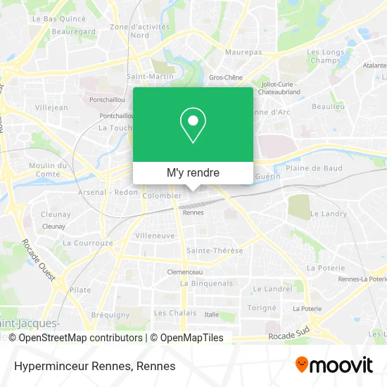 Hyperminceur Rennes plan
