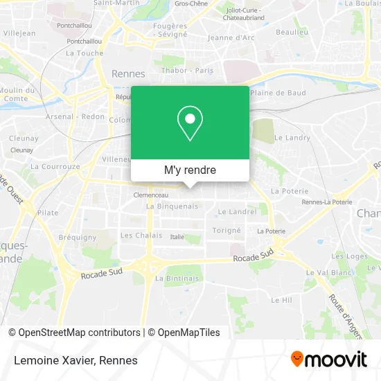Lemoine Xavier plan