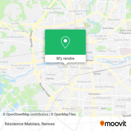 Résidence Mabilais plan