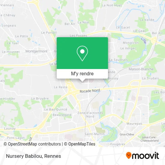 Nursery Babilou plan