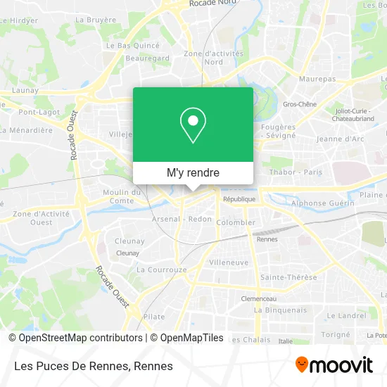 Les Puces De Rennes plan